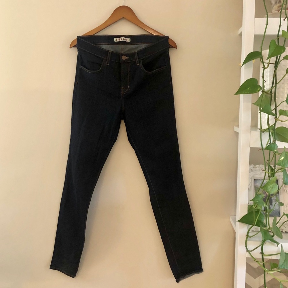 J Brand Women's Skinny Jeans in Dark Indigo